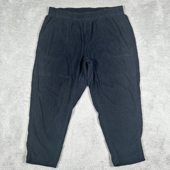 Old Navy Pants - Old Navy Women's Pants Black Plus Size 2X Comfort Dress Pants Cotton